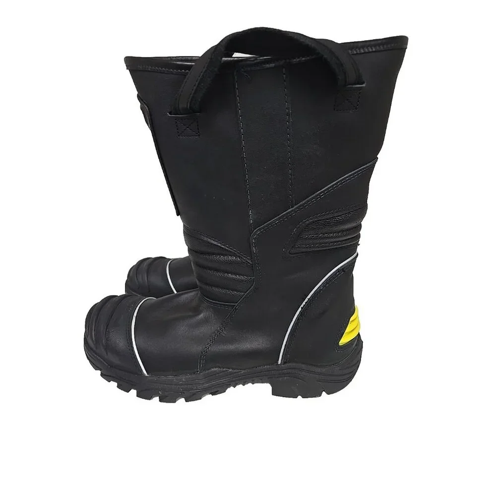 Honeywell PRO Series 5555 Nighthawk Structural Firefighting Boot Black Size 8W - Picture 4 of 7